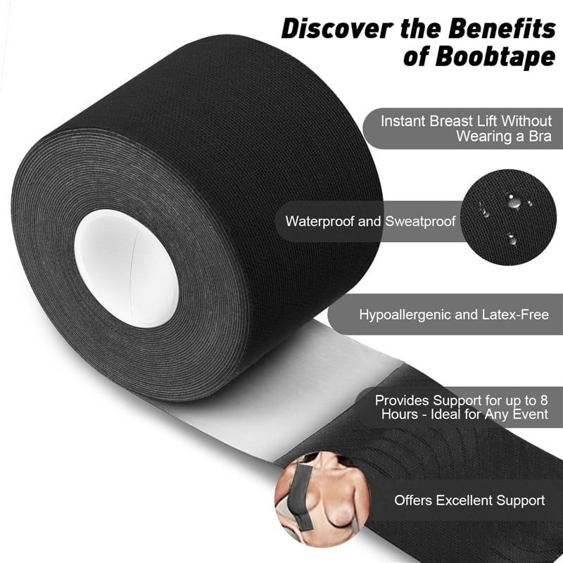 CS-25BT001H-2 Breast Lift Boob Tape (2-Roll 2 pair)