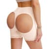 Cut-out Butt Lifting Shapewear Panties Shorts Beige