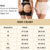 Cut-out Butt Lifting Shapewear Panties Shorts Black