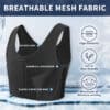 Zipper FTM Chest Binder Black