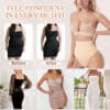 Mid Waisted Thong Shapewear Beige