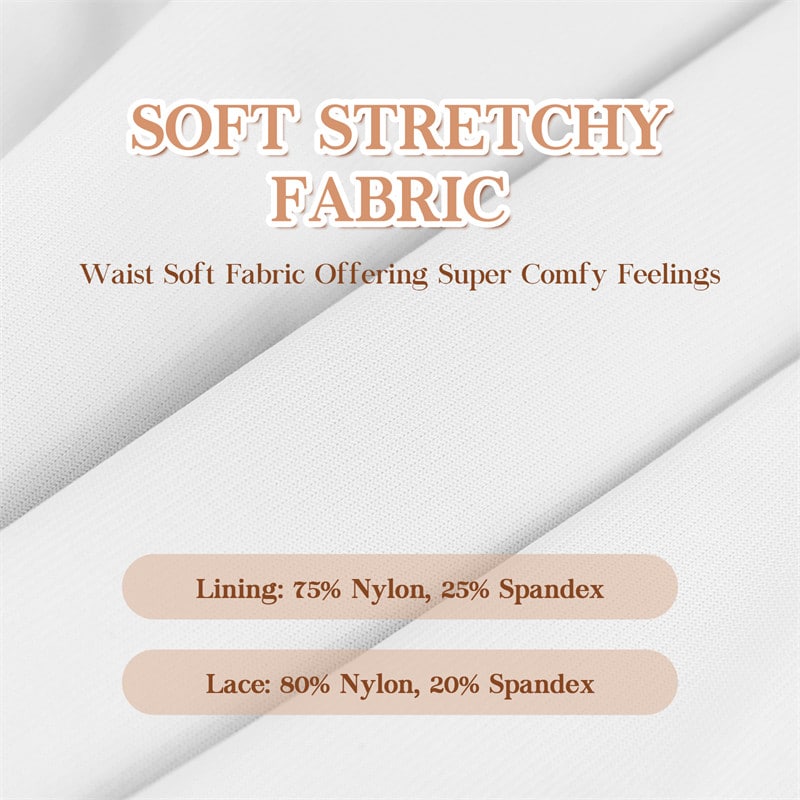 CS-25WP006W-Main-5 Mid Waisted Thong Shapewear White